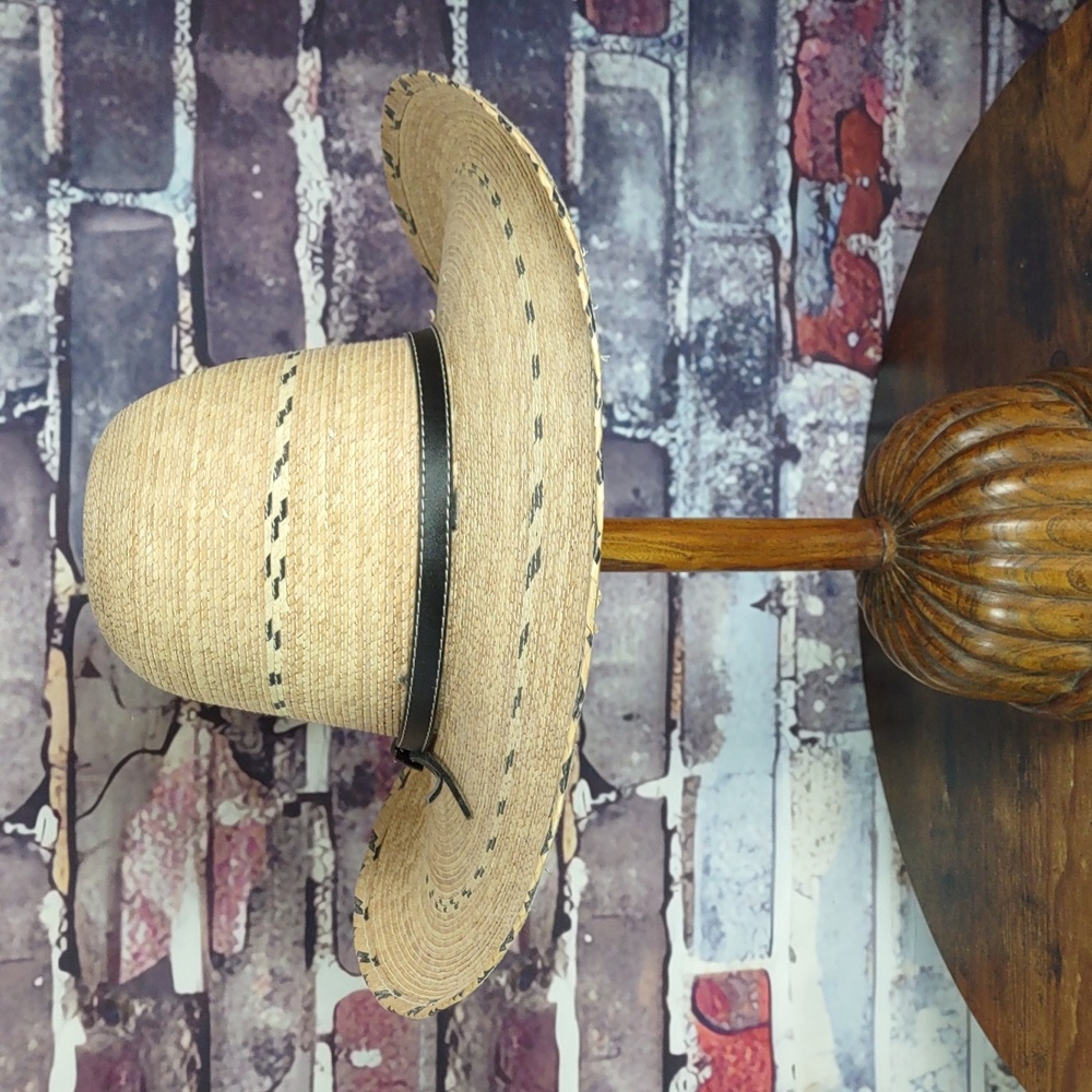 Sahuayo "Pecos" Woven Straw Hat - Picture 4 of 10